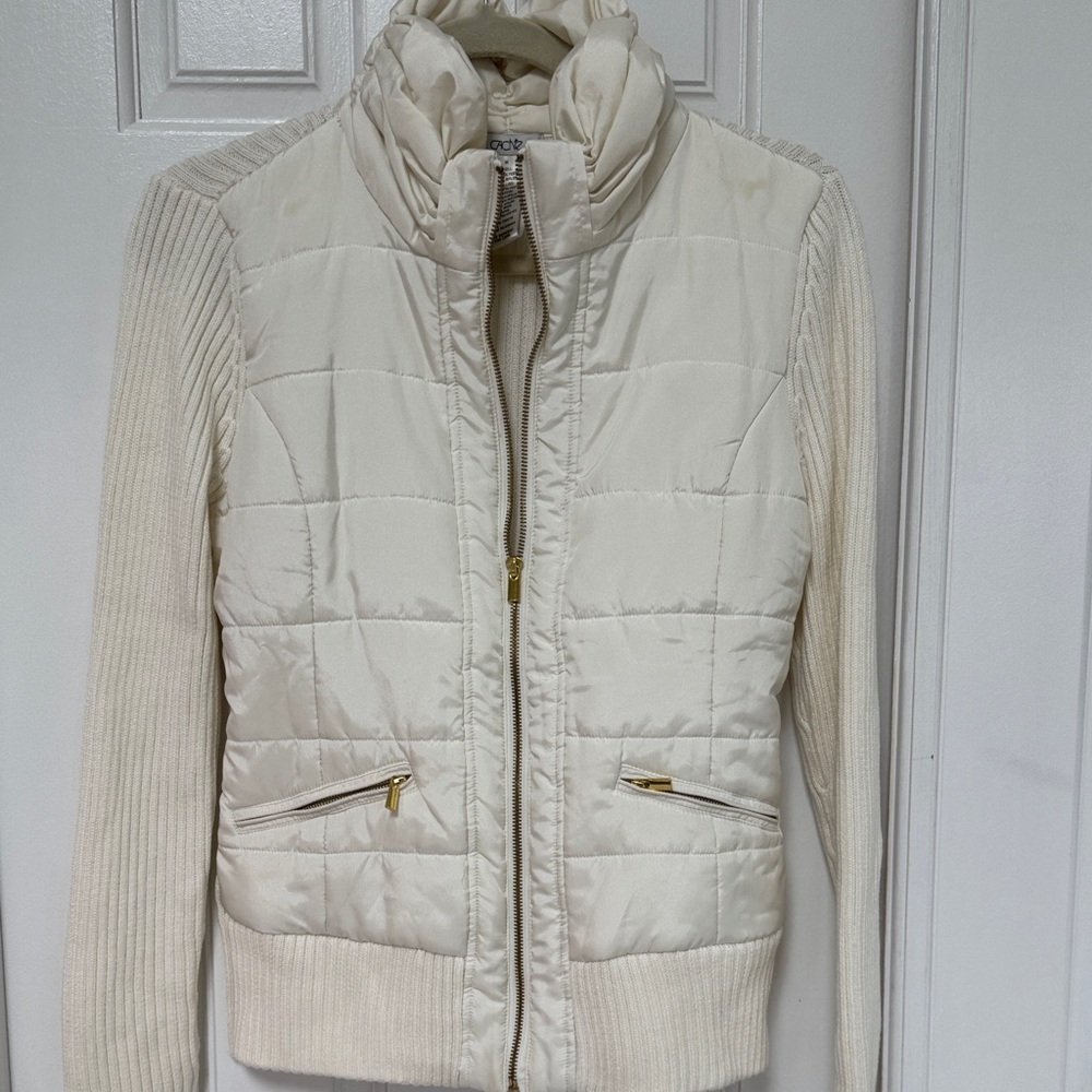 Cache Cream Puffer Jacket - image 1